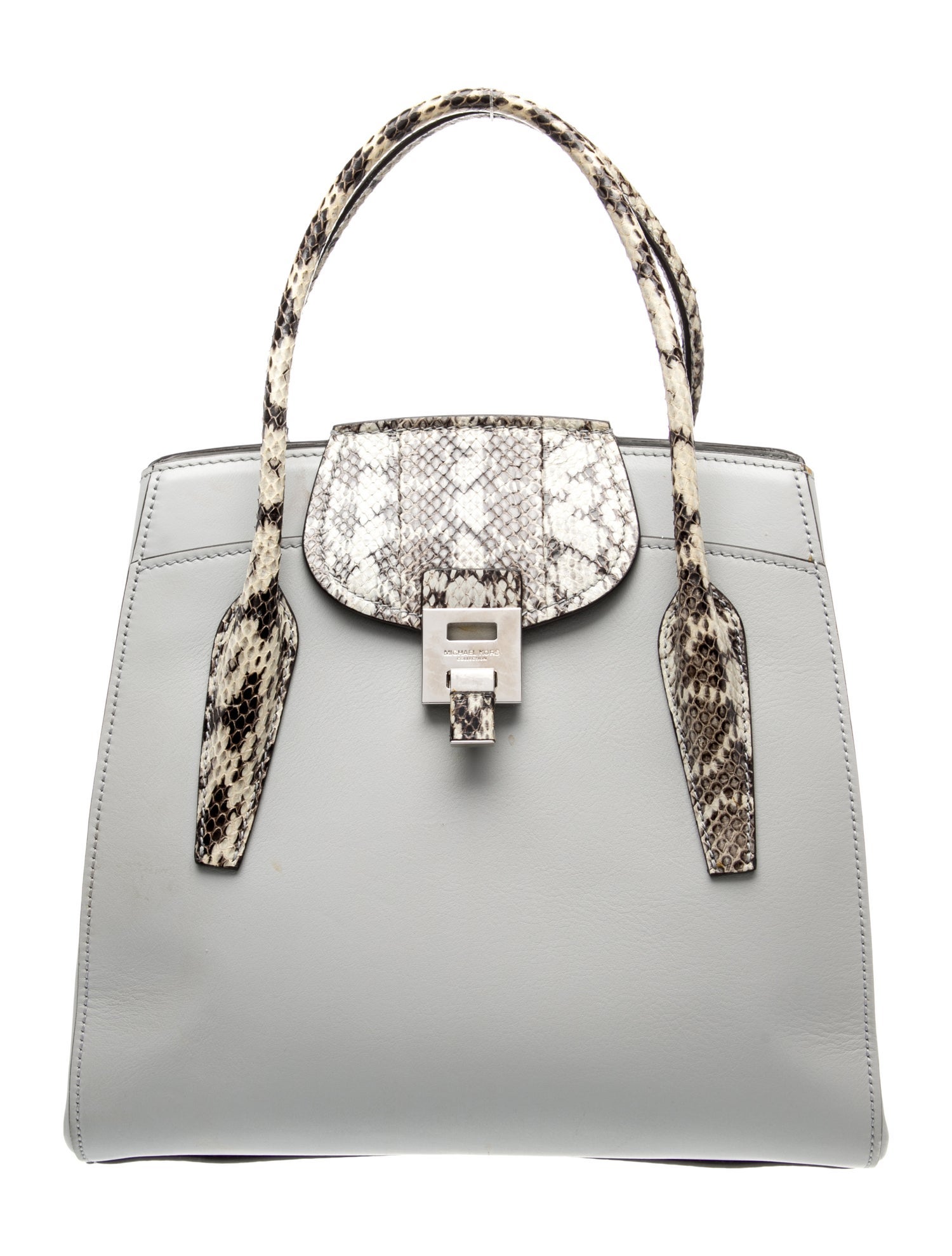 Michael Kors Collection Leather Top Handle Bag