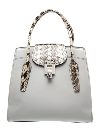 Michael Kors Collection Leather Top Handle Bag