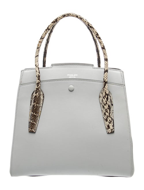 Michael Kors Collection Leather Top Handle Bag