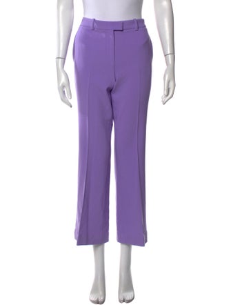 Michael Kors Collection Virgin Wool Wide Leg Pants