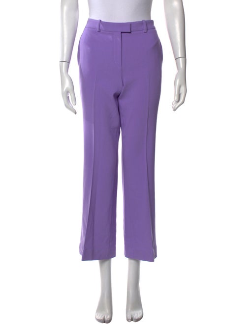 Michael Kors Collection Virgin Wool Wide Leg Pants