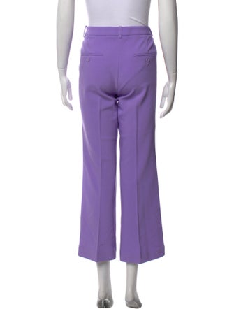 Michael Kors Collection Virgin Wool Wide Leg Pants