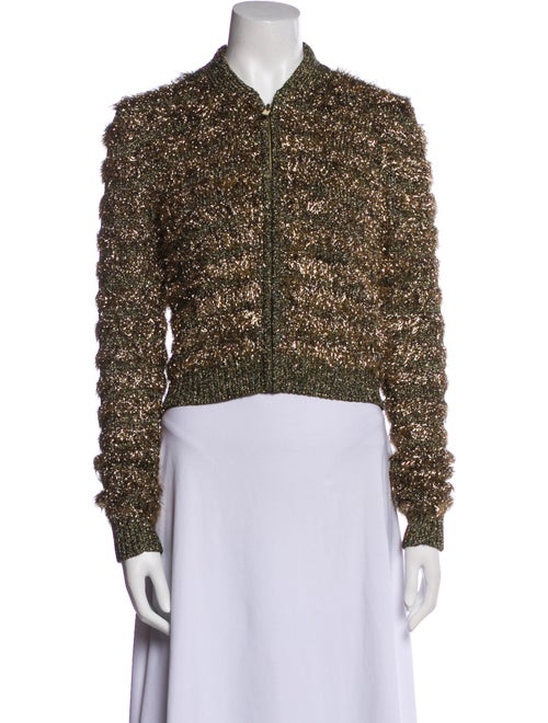 Michael Kors Collection Nylon Tweed Pattern Evening Jacket