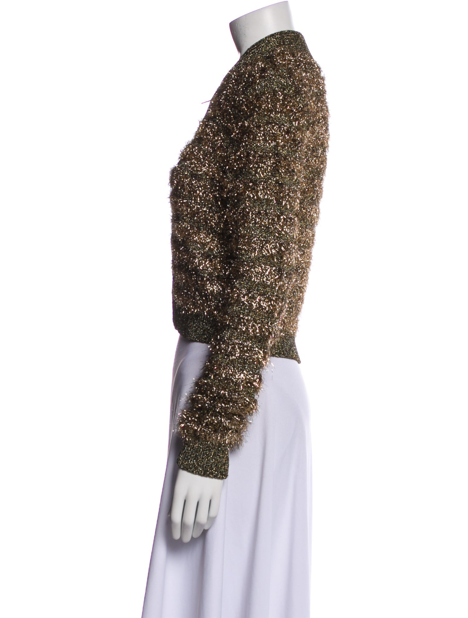 Michael Kors Collection Nylon Tweed Pattern Evening Jacket