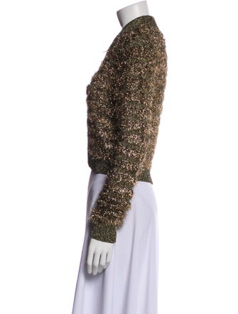 Michael Kors Collection Nylon Tweed Pattern Evening Jacket