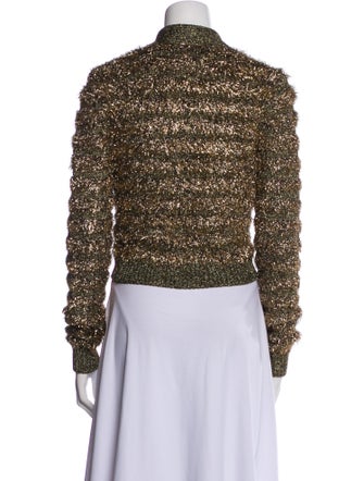 Michael Kors Collection Nylon Tweed Pattern Evening Jacket