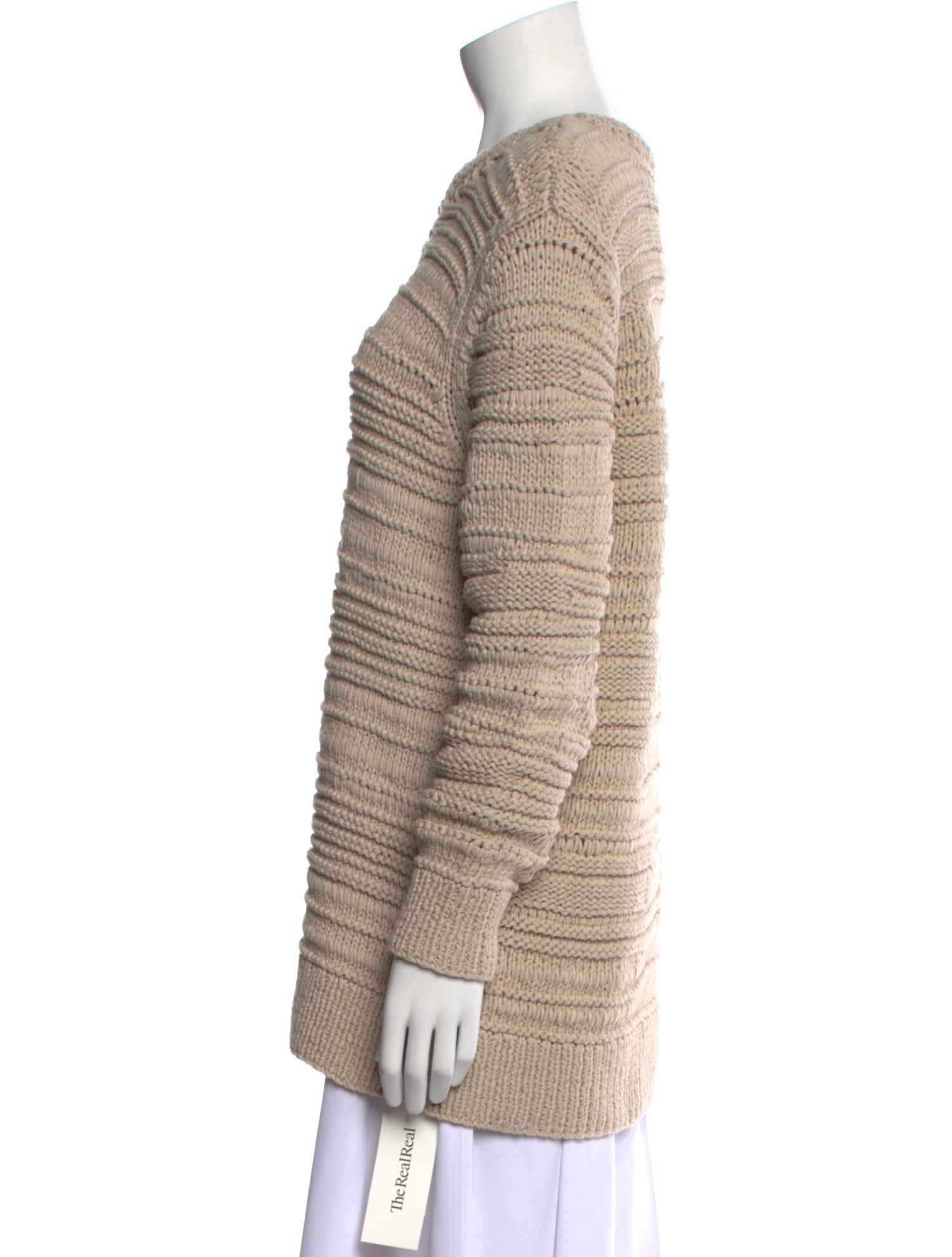 Michael Kors Collection Printed Crew Neck Sweater