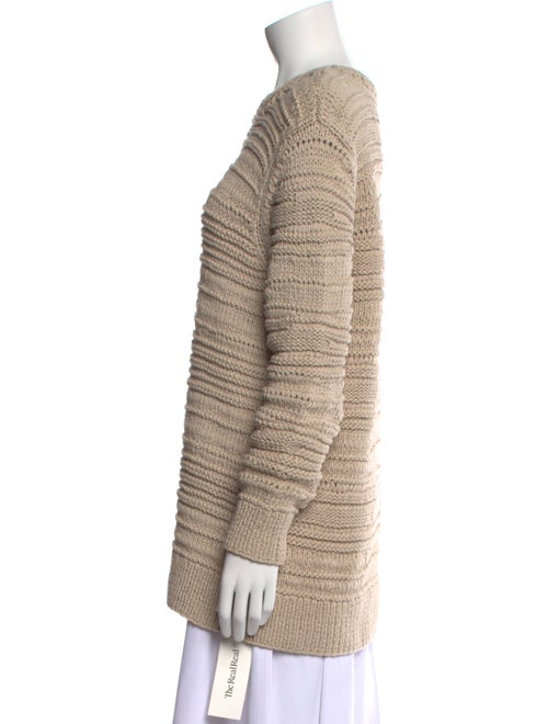 Michael Kors Collection Printed Crew Neck Sweater