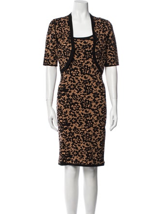 Michael Kors Collection Printed Dress Set