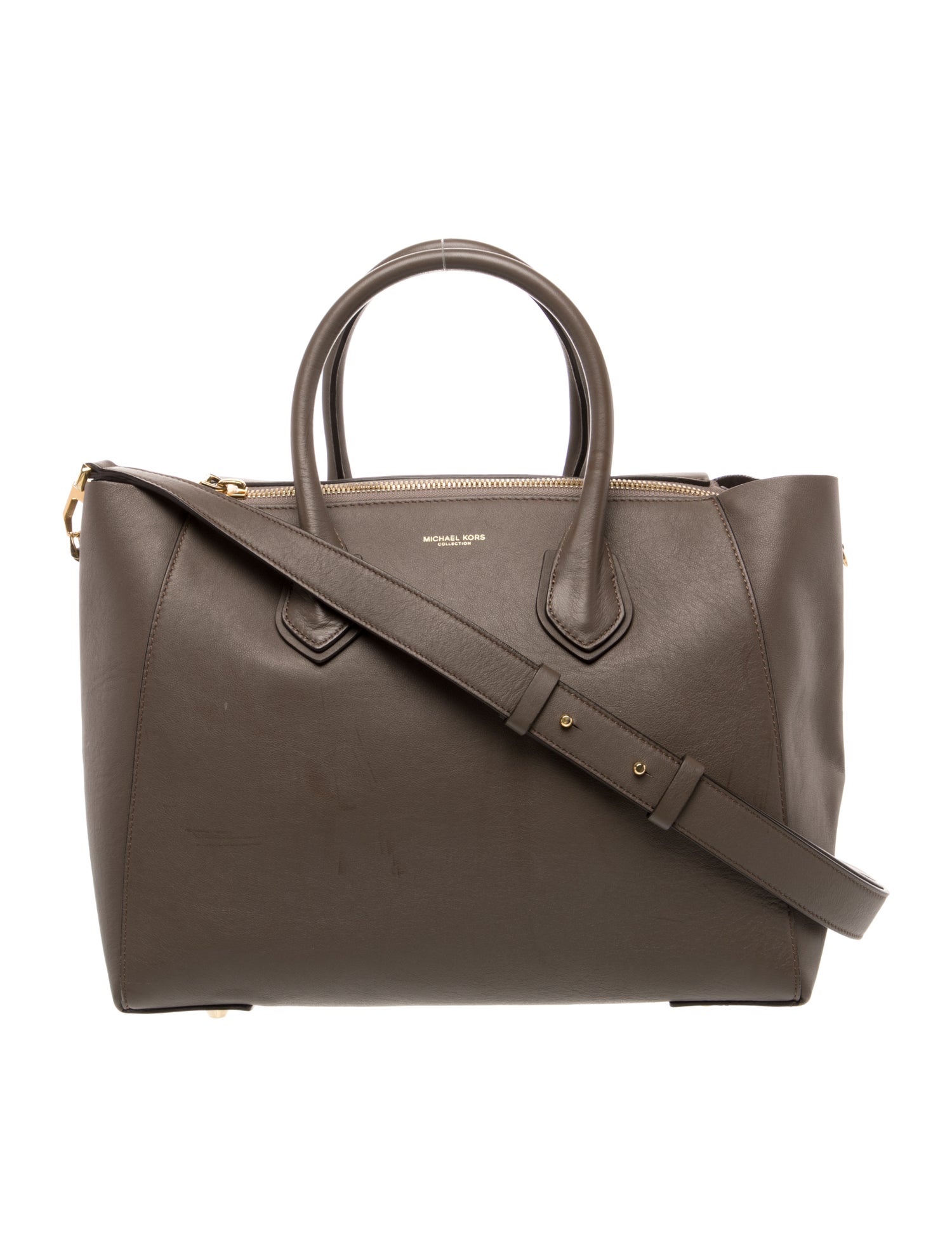 Michael Kors Collection Leather Shoulder Bag