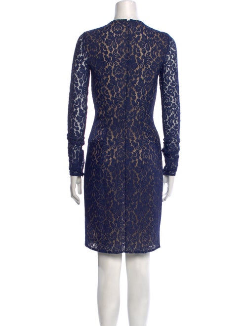 Michael Kors Collection Lace Pattern Knee-Length Dress