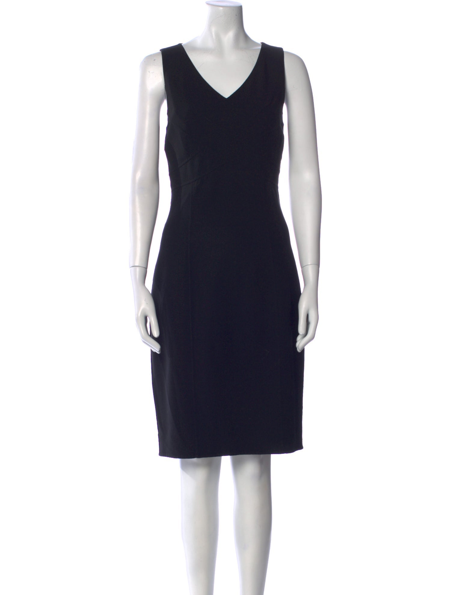 Michael Kors Collection Virgin Wool Knee-Length Dress