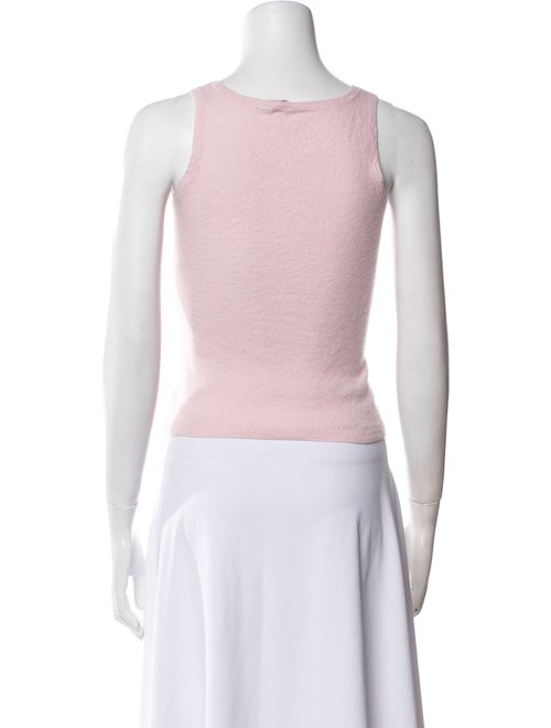 Michael Kors Collection Scoop Neck Sleeveless Top