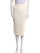 Michael Kors Collection Embroidered Accent Knee-Length Skirt
