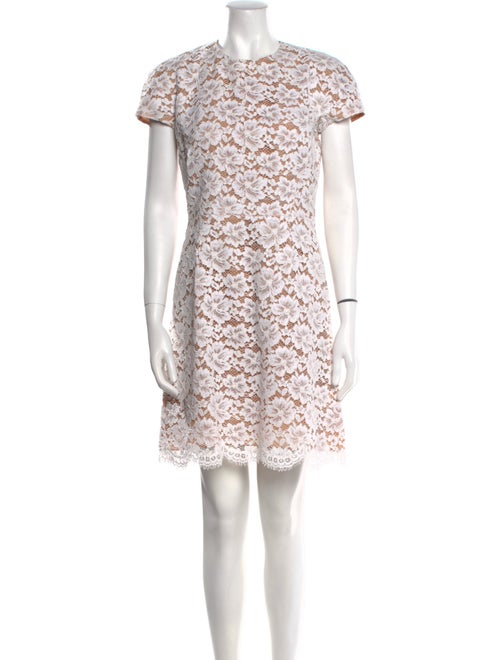 Michael Kors Collection Lace Pattern Mini Dress