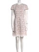 Michael Kors Collection Lace Pattern Mini Dress