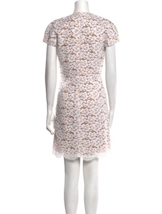 Michael Kors Collection Lace Pattern Mini Dress