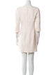 Michael Kors Collection Virgin Wool Mini Dress