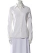 Michael Kors Collection Long Sleeve Button-Up Top