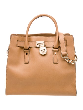 Michael Michael Kors Leather Top Handle Bag
