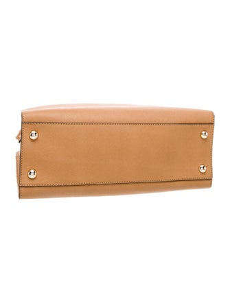 Michael Michael Kors Leather Top Handle Bag