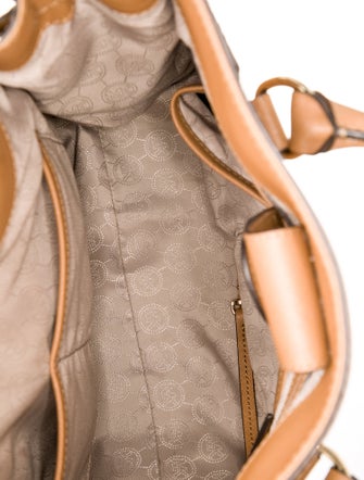 Michael Michael Kors Leather Top Handle Bag