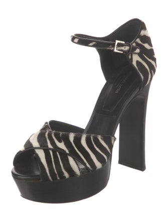 Michael Kors Collection Ponyhair Animal Print D'Orsay Pumps