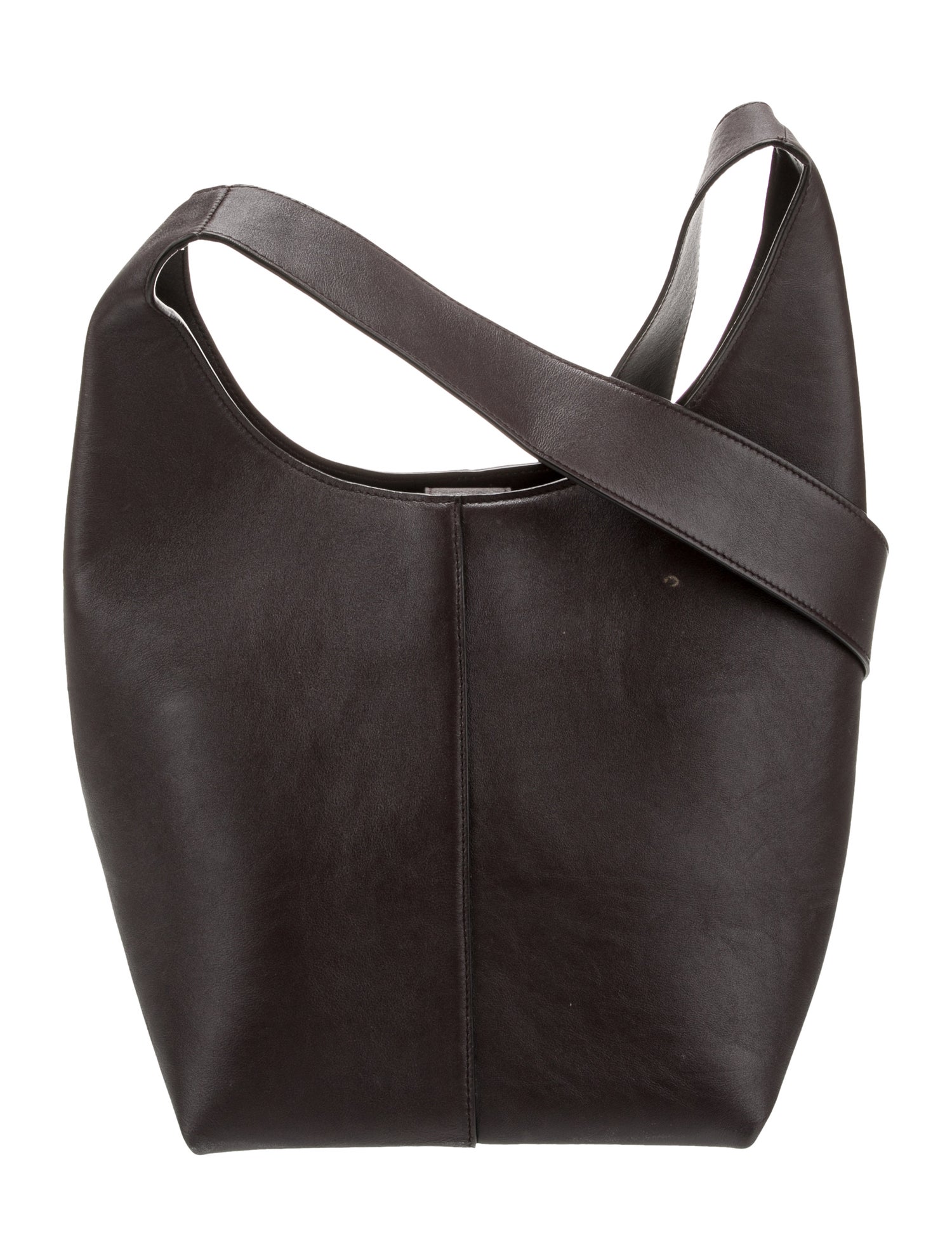 Michael Kors Collection Leather Bucket Bag