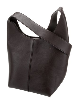 Michael Kors Collection Leather Bucket Bag