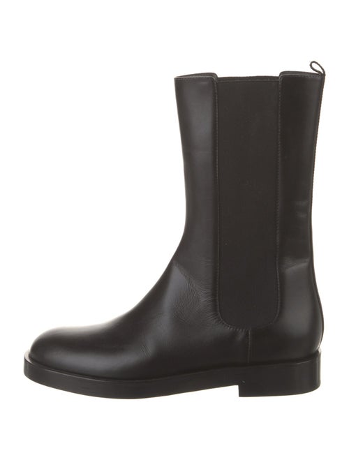 Michael Kors Collection Leather Chelsea Boots