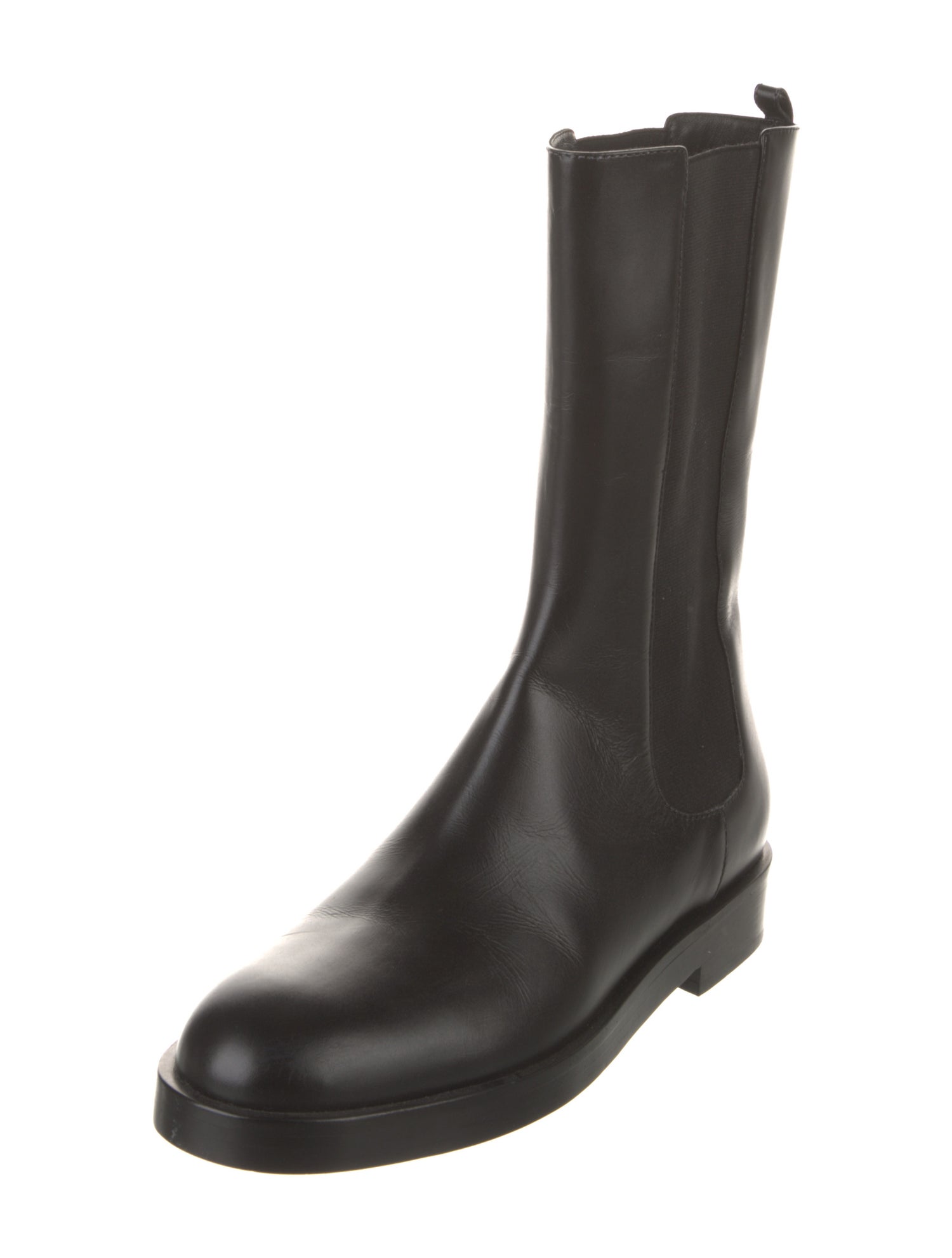 Michael Kors Collection Leather Chelsea Boots