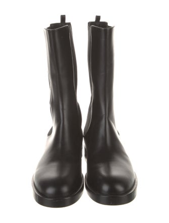 Michael Kors Collection Leather Chelsea Boots