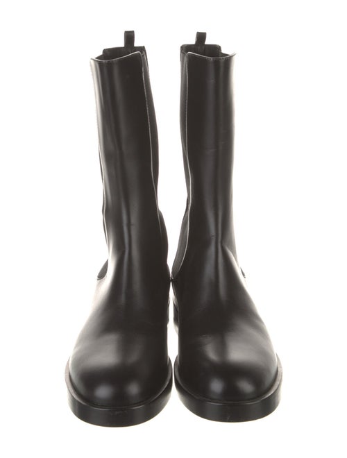 Michael Kors Collection Leather Chelsea Boots