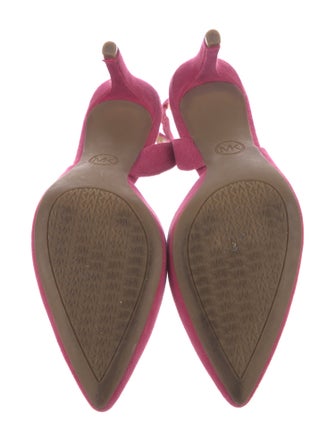 Michael Kors Collection Suede Slingback Pumps