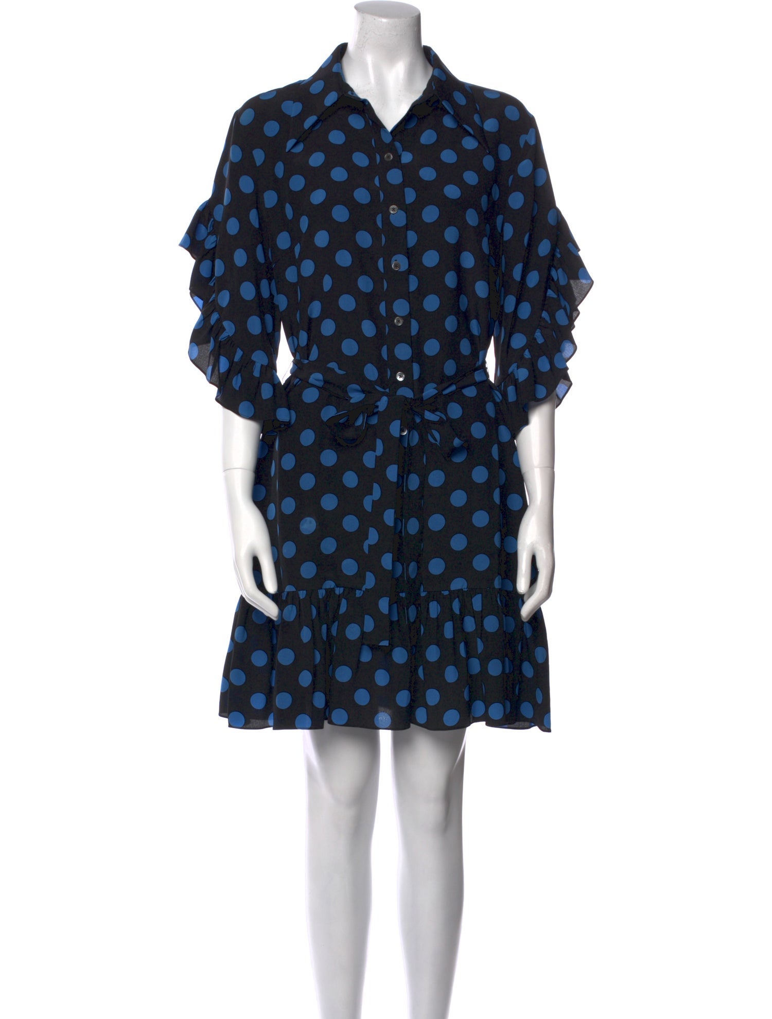 Michael Kors Collection Silk Mini Dress