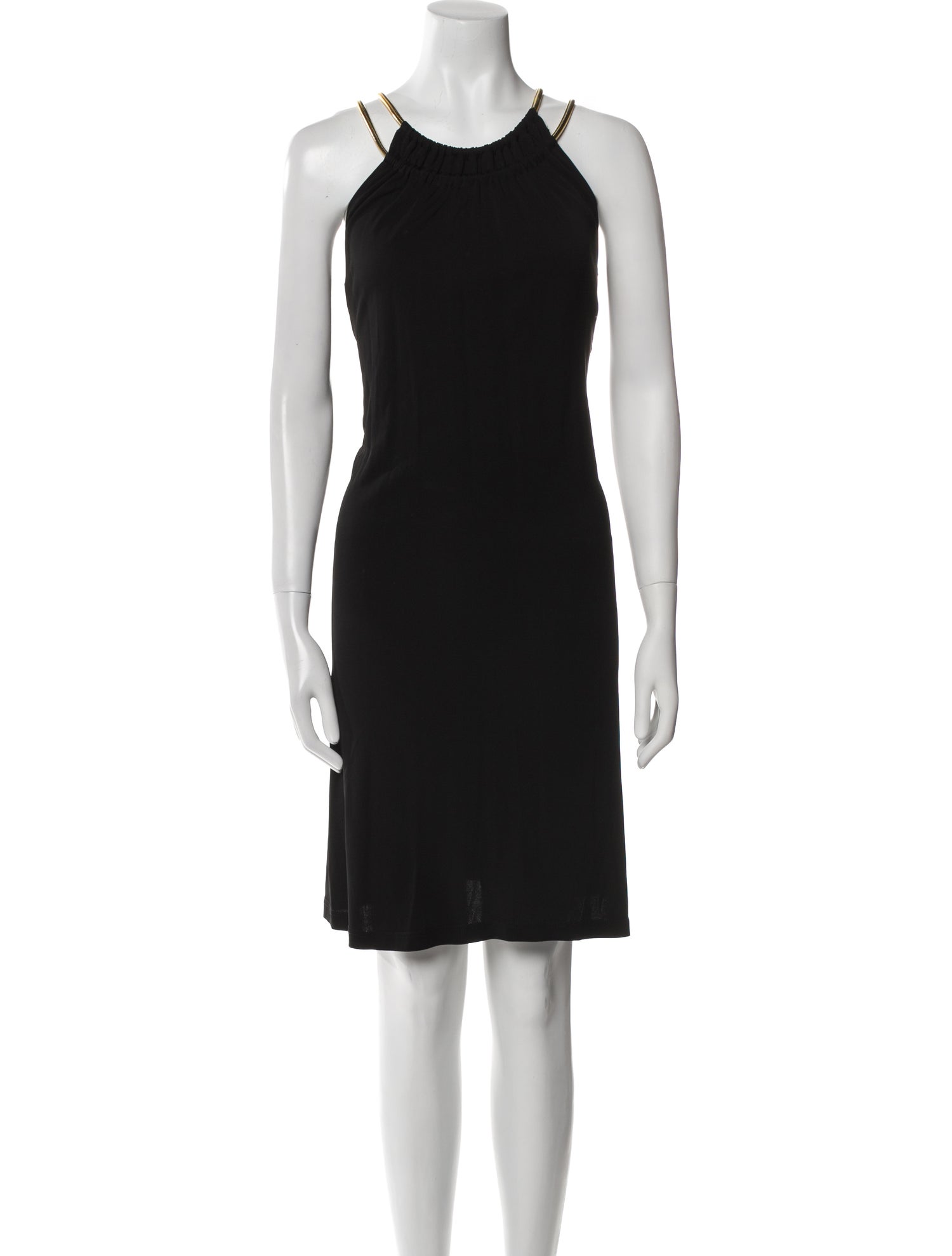 Michael Kors Collection Scoop Neck Knee-Length Dress