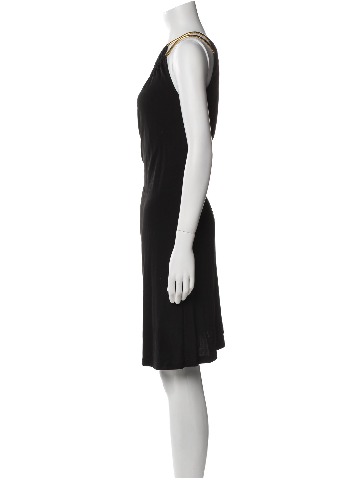 Michael Kors Collection Scoop Neck Knee-Length Dress