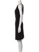 Michael Kors Collection Scoop Neck Knee-Length Dress