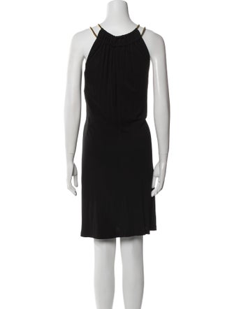 Michael Kors Collection Scoop Neck Knee-Length Dress