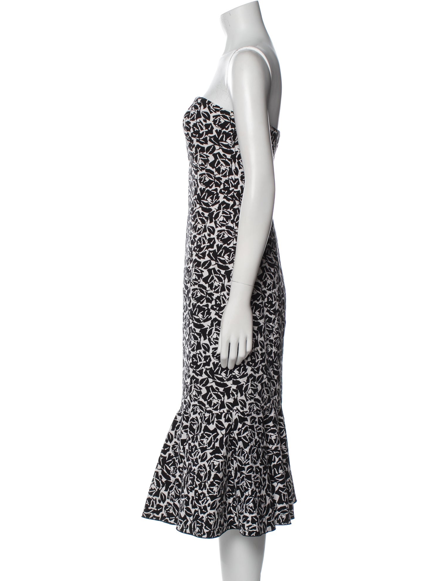 Michael Kors Collection Printed Knee-Length Dress