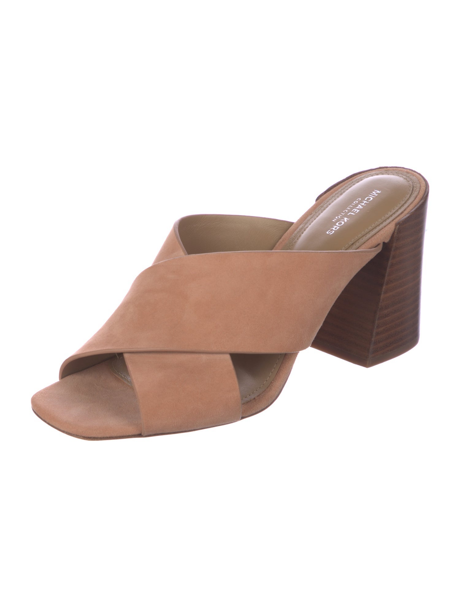 Michael Kors Collection Suede Slides