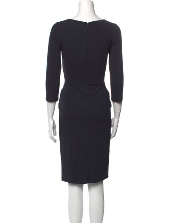 Michael Kors Collection Scoop Neck Knee-Length Dress