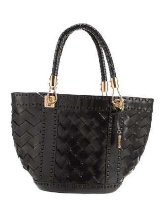 Michael Kors Collection Leather Bucket Bag