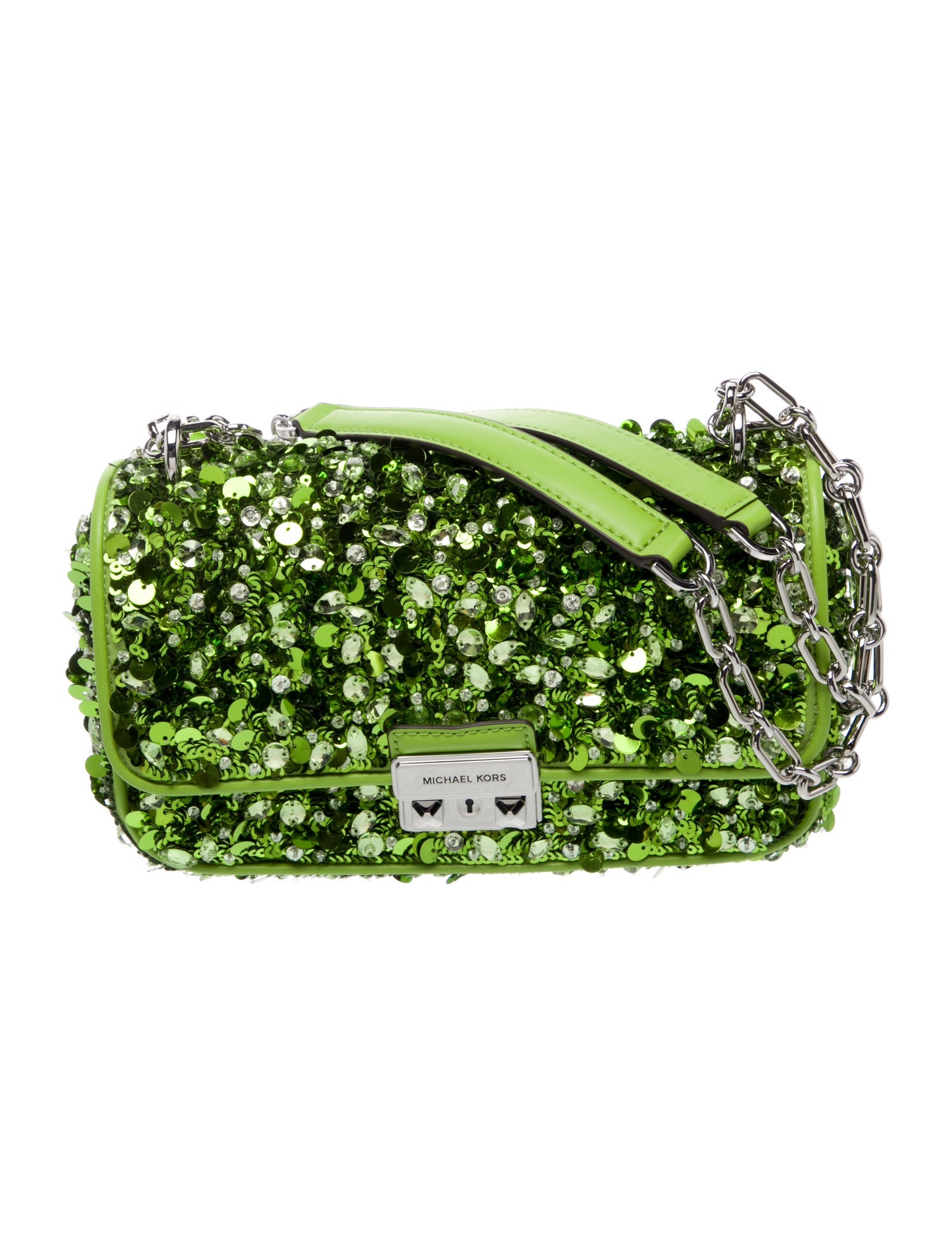 Michael Kors Collection Sequins Shoulder Bag