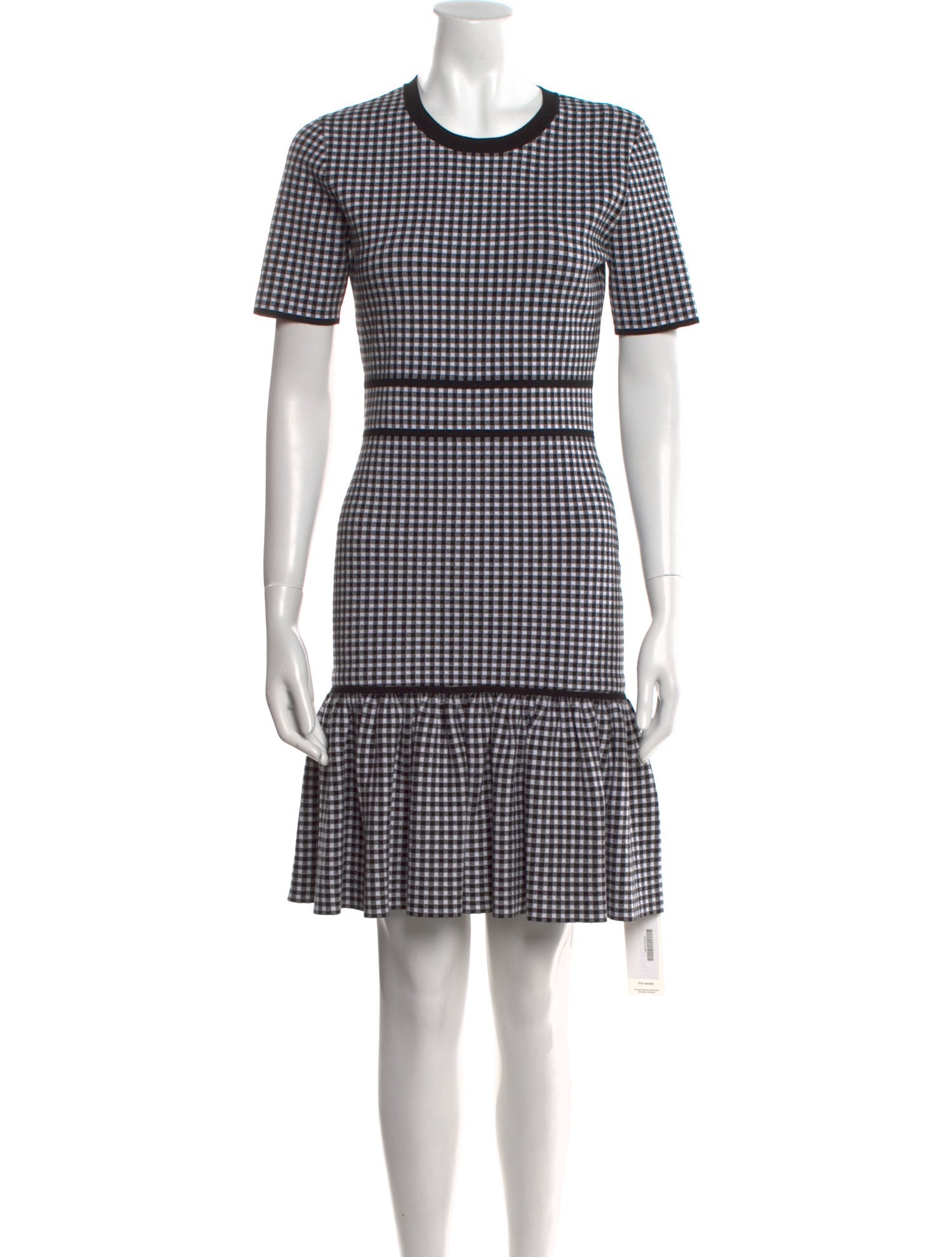 Michael Kors Collection Plaid Print Mini Dress w/ Tags