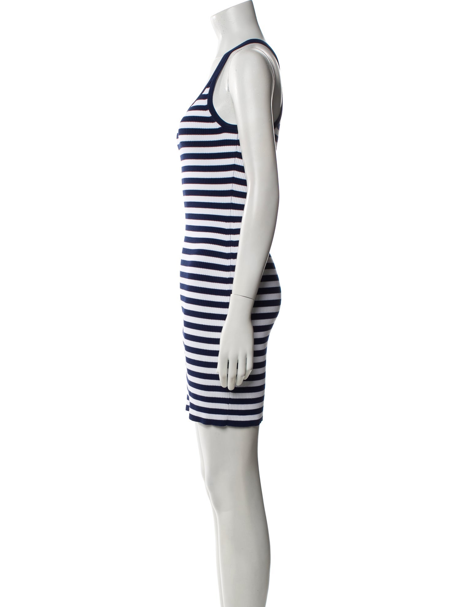Michael Kors Collection Striped Mini Dress
