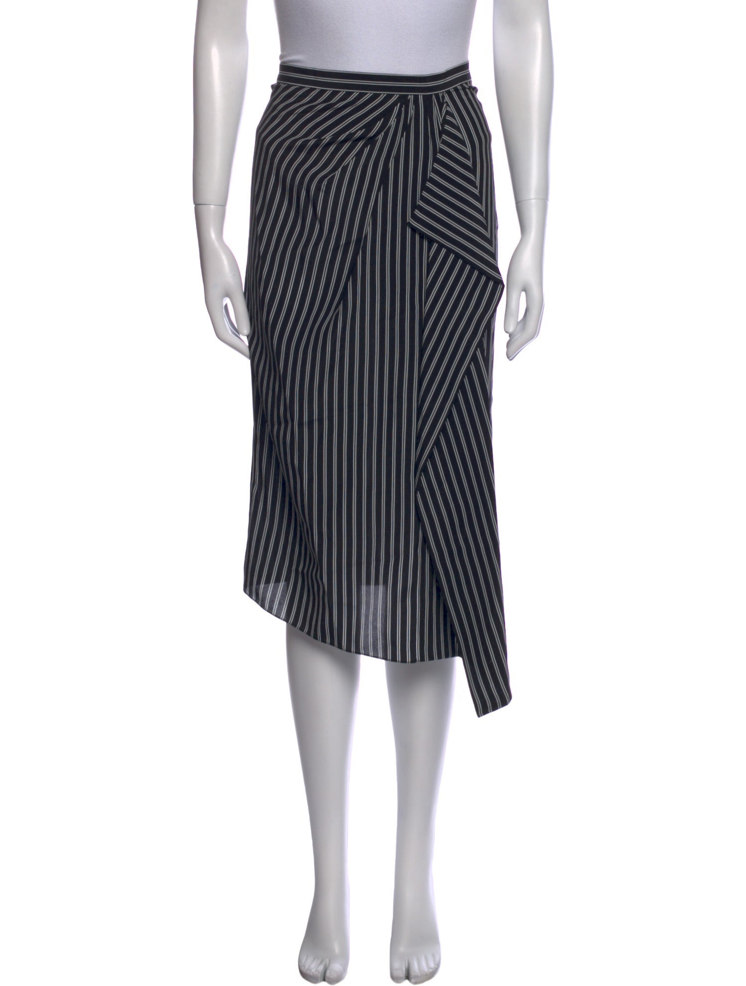 Michael Kors Collection Silk Knee-Length Skirt w/ Tags