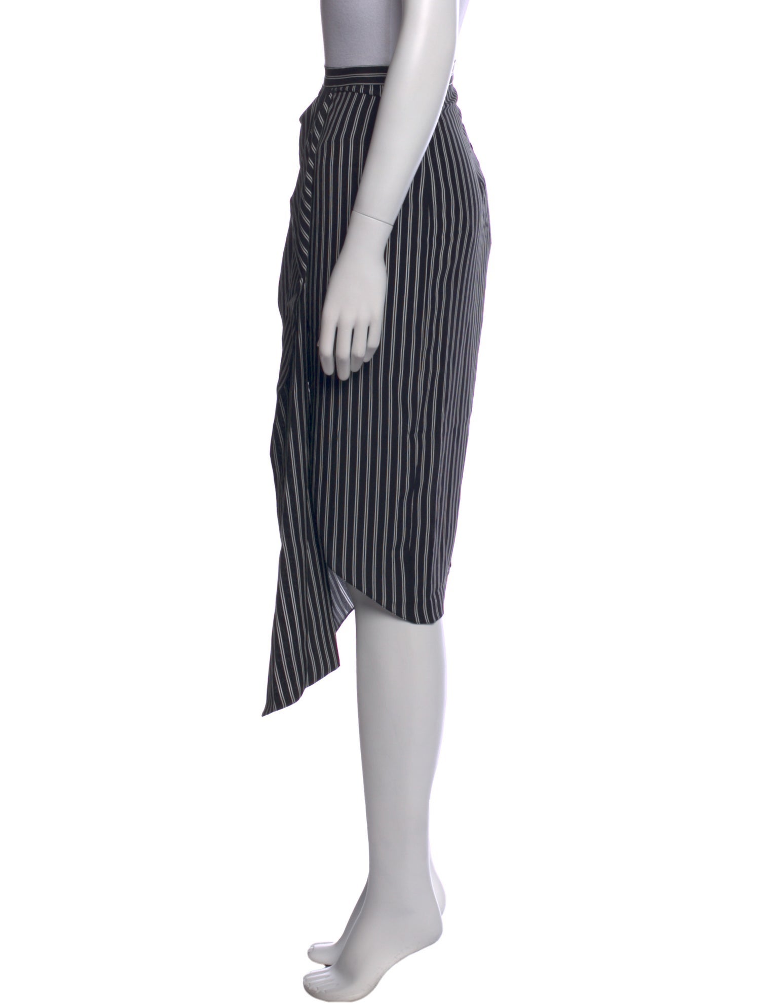 Michael Kors Collection Silk Knee-Length Skirt w/ Tags