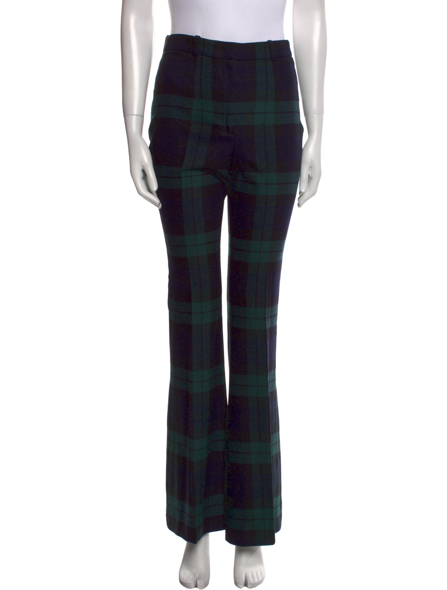 Michael Kors Collection Virgin Wool Wide Leg Pants