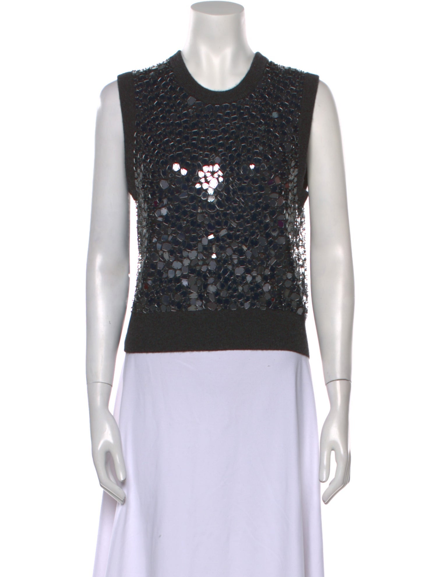 Michael Kors Collection Cashmere Crew Neck Sweater